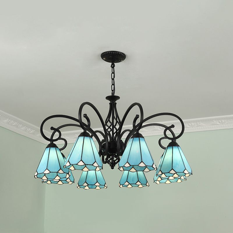Silva Vintage Design LED Kroonluchter Wit Woonkamer Slaapkamer