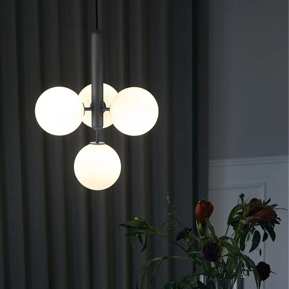 Valentina Moderne Bubble Hanglampen Metaal Glas Eetkamer