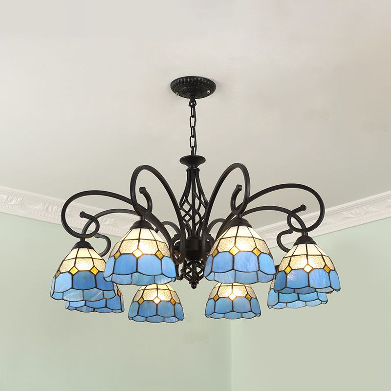 Silva Vintage Design LED Kroonluchter Wit Woonkamer Slaapkamer