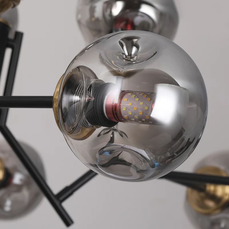 Valentina Modern Noords Hanglampen Metaal Glas Slaapkamer Woonkamer