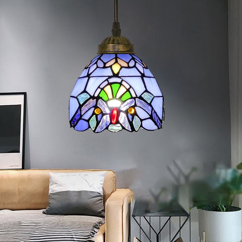 Alessio Retro Kleurrijk LED Hanglampen Geel/Bruin Metaal Woonkamer/Slaapkamer