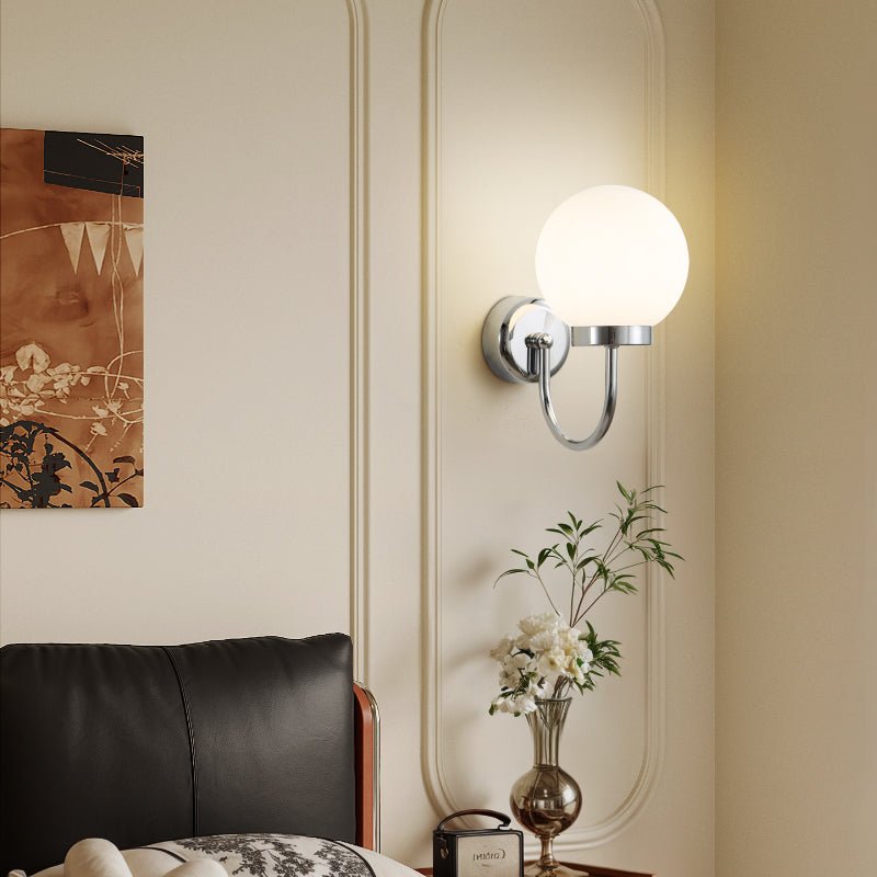 Varnys chroom wandlamp