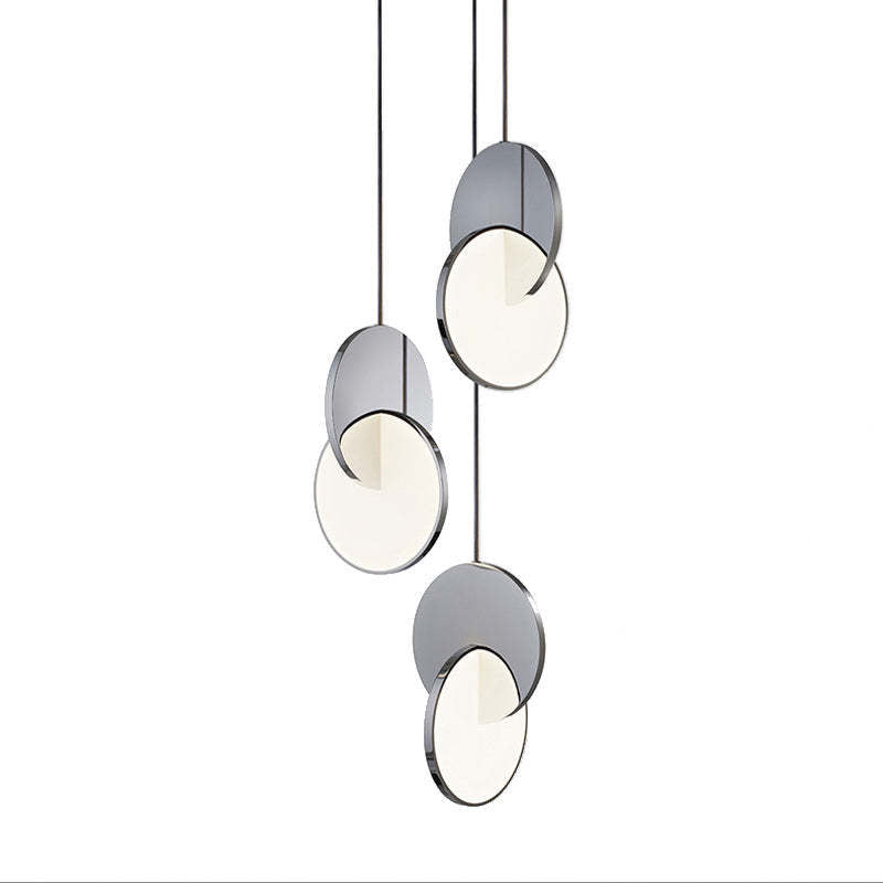 Welsh Ronde LED Hanglampen Goud Zilver Metaal Eetkamer Woonkamer