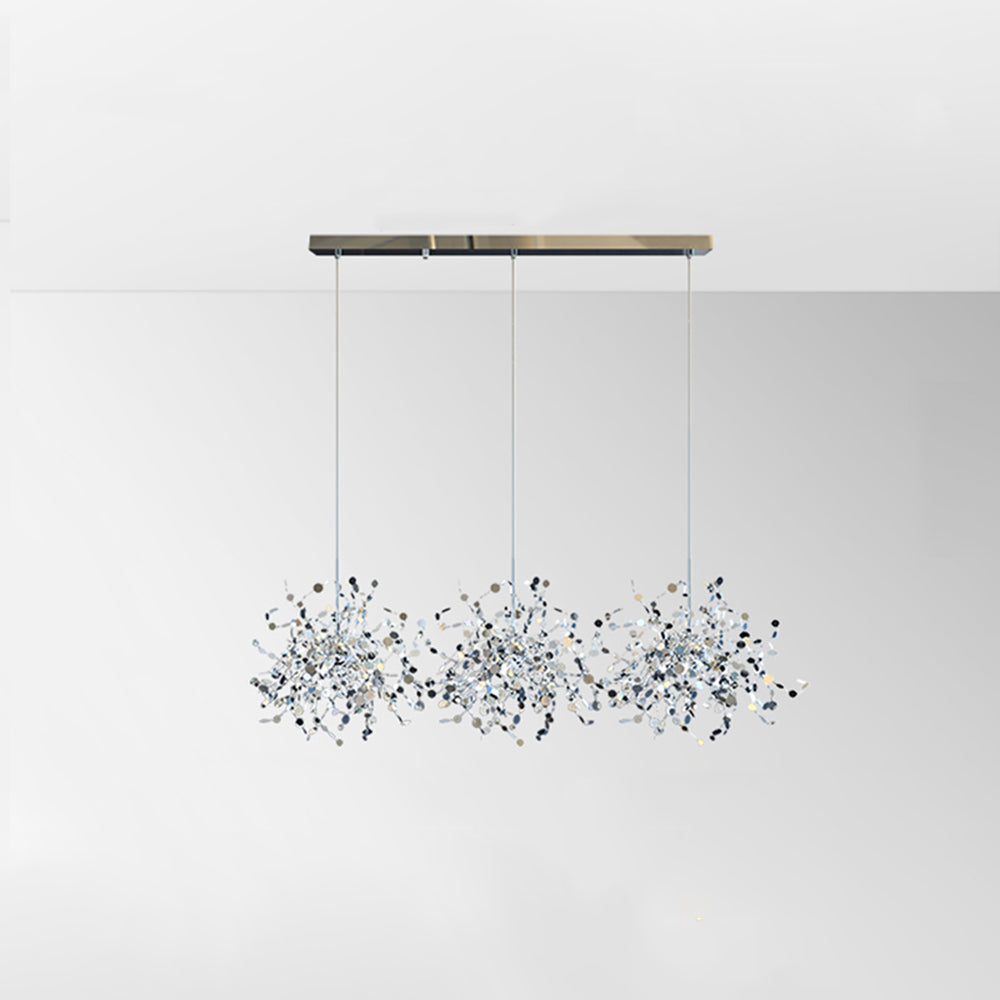 Olivia Design Vuurwerk LED Hanglamp Metaal Goud/Zilver Slaap/Woon/Eetkamer