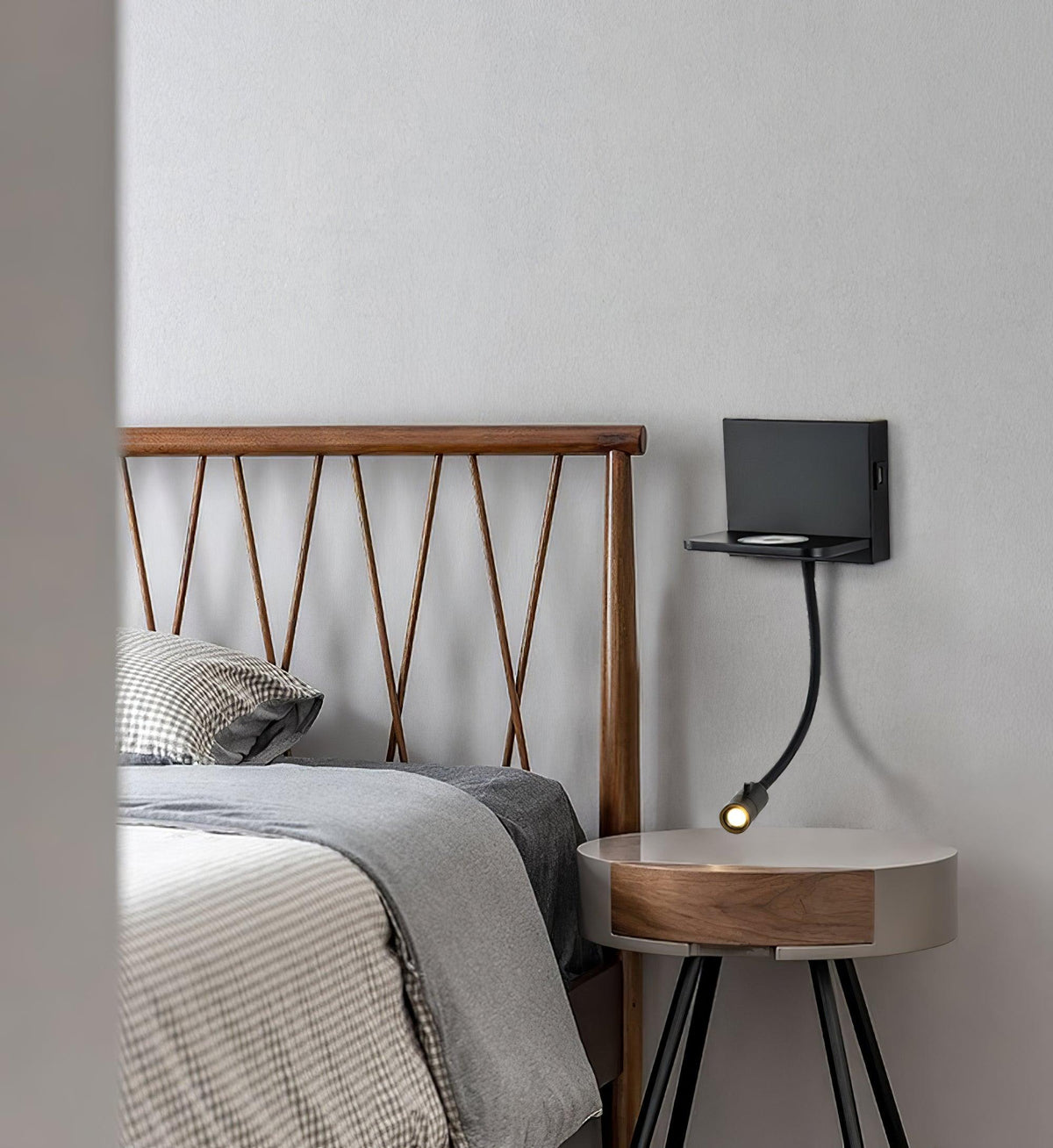Vectra moderne minimalistische LED wandlamp