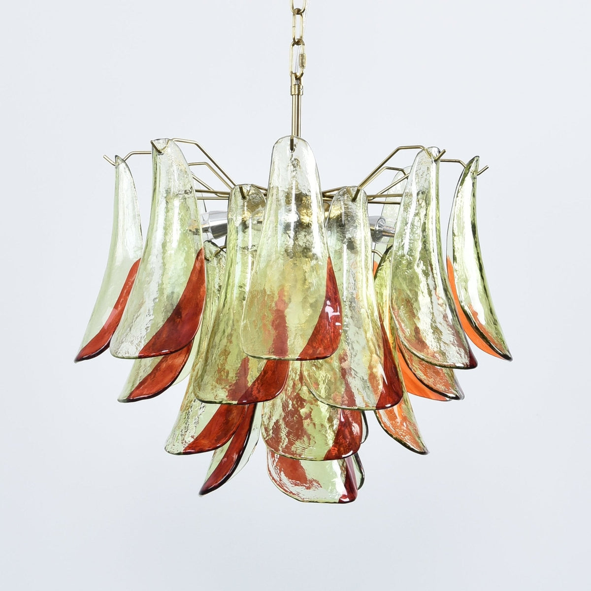 Celoraria Kroonluchter Murano-glas Bloemblaadjes Elegante