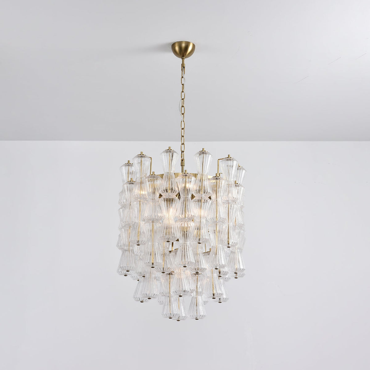 Celarena Kroonluchter Murano-glas Bloemcascade
