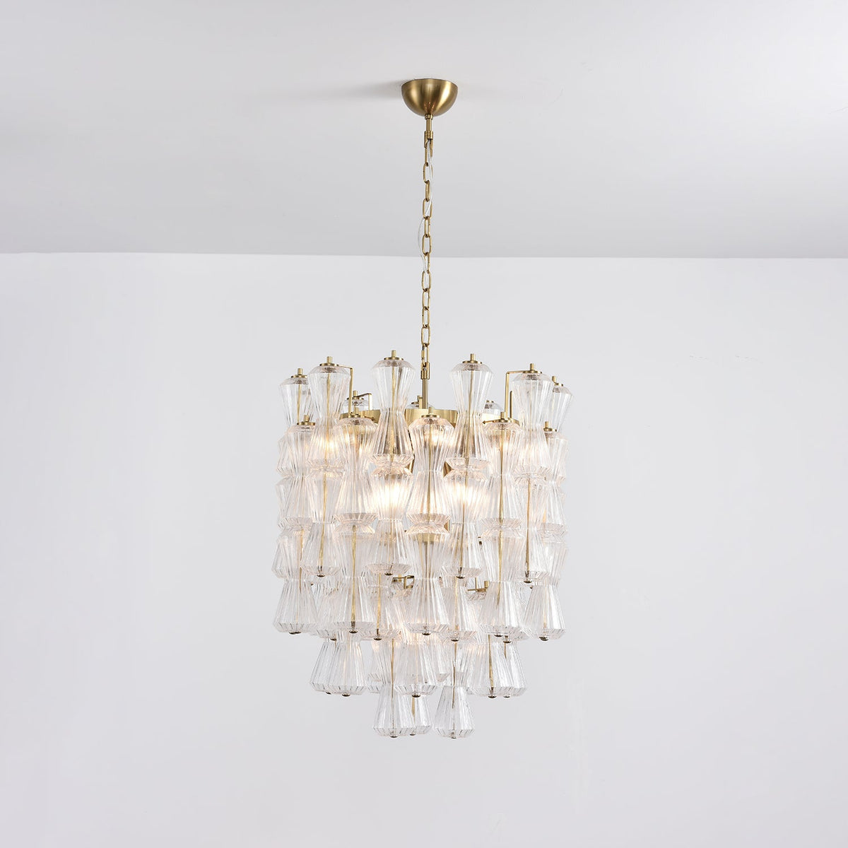 Celarena Kroonluchter Murano-glas Bloemcascade