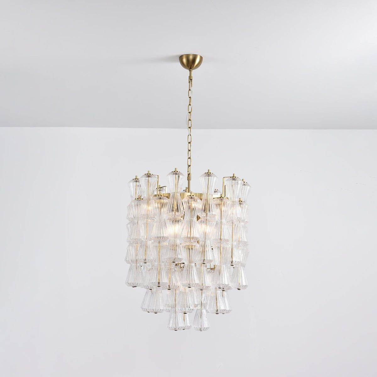 Celarena Kroonluchter Murano-glas Bloemcascade