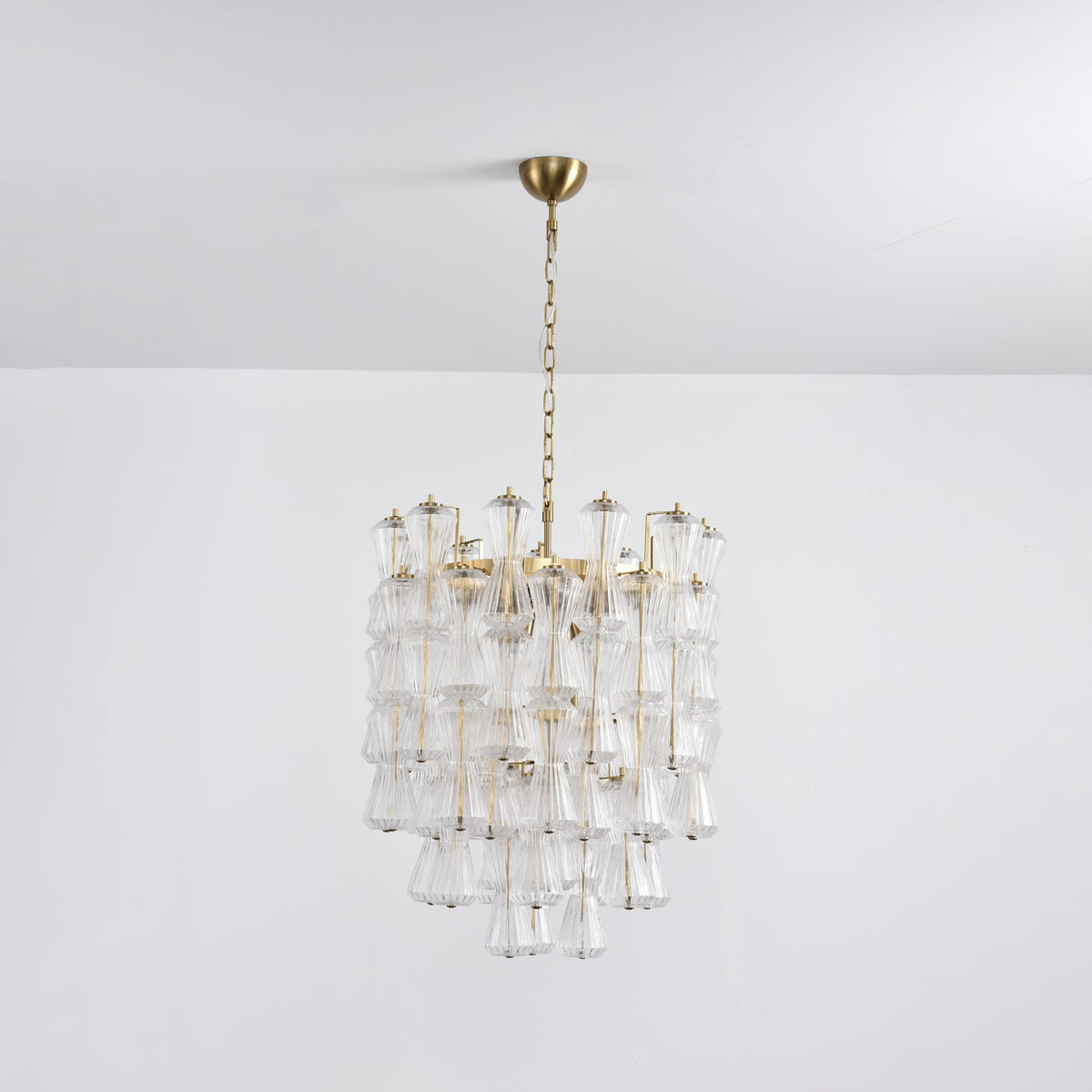 Celarena Kroonluchter Murano-glas Bloemcascade