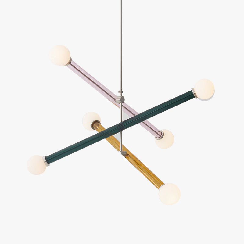 Avi Lineaire Design LED Hanglampen Metaal Glas Kinderkamer Woonkamer