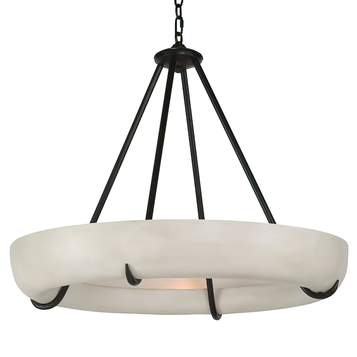 Daria Moderne hanglamp in albast