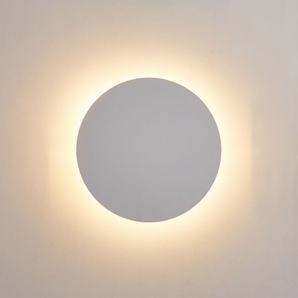 Orr Ronde LED Wandlamp Zwart Wit Goud Metaal Eetkamer Slaapkamer