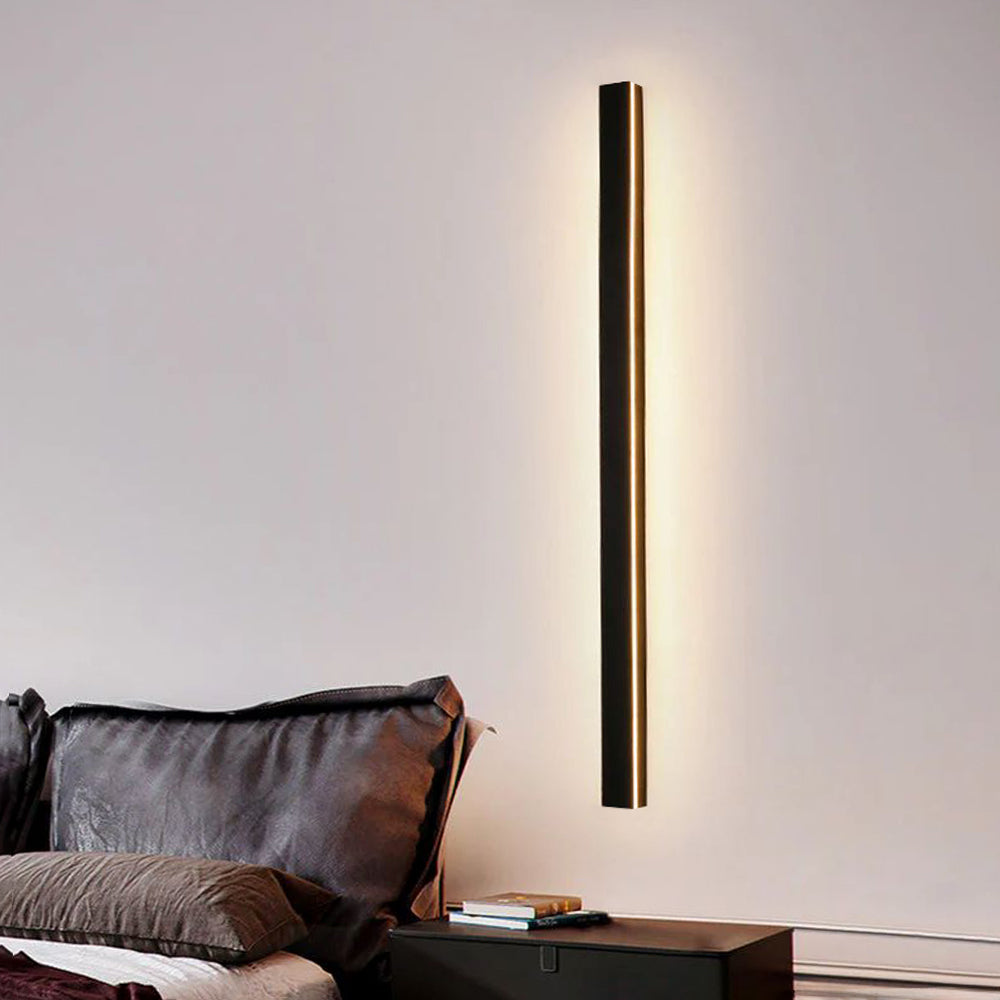 Edge Moderne Design LED Wandlampen Zwart Metaal Tuin Hal