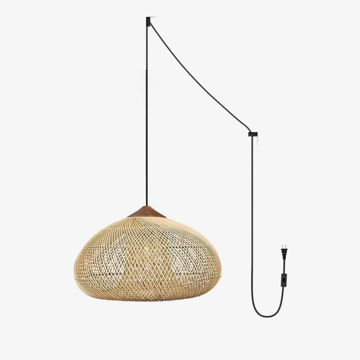 Canirora Hanglamp Rotan Decoratief snoer Geweven