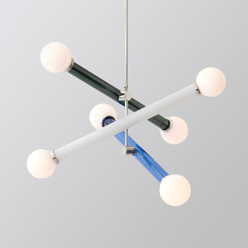 Avi Lineaire Design LED Hanglampen Metaal Glas Kinderkamer Woonkamer