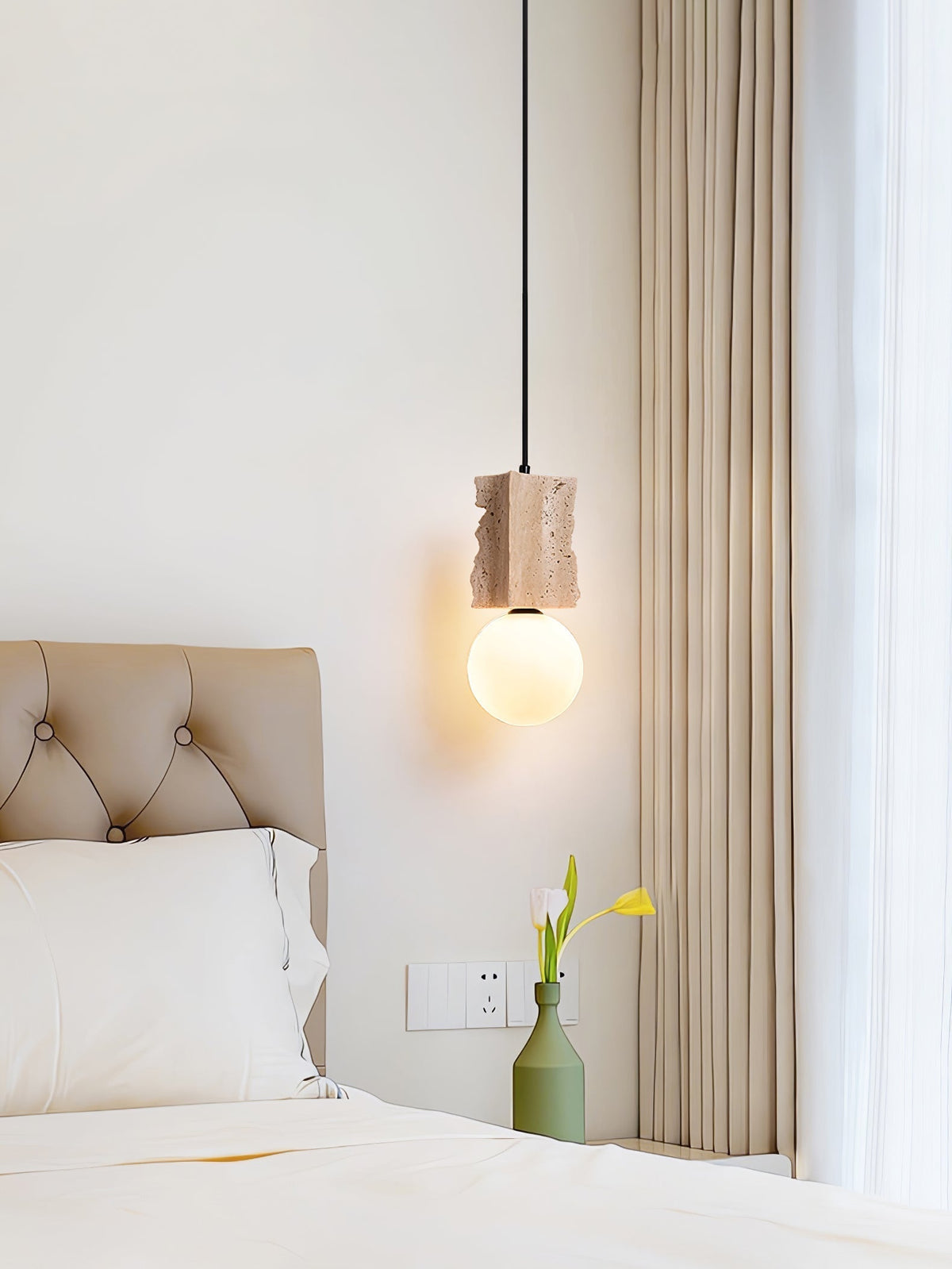 Travertin Raw Edge hanglamp