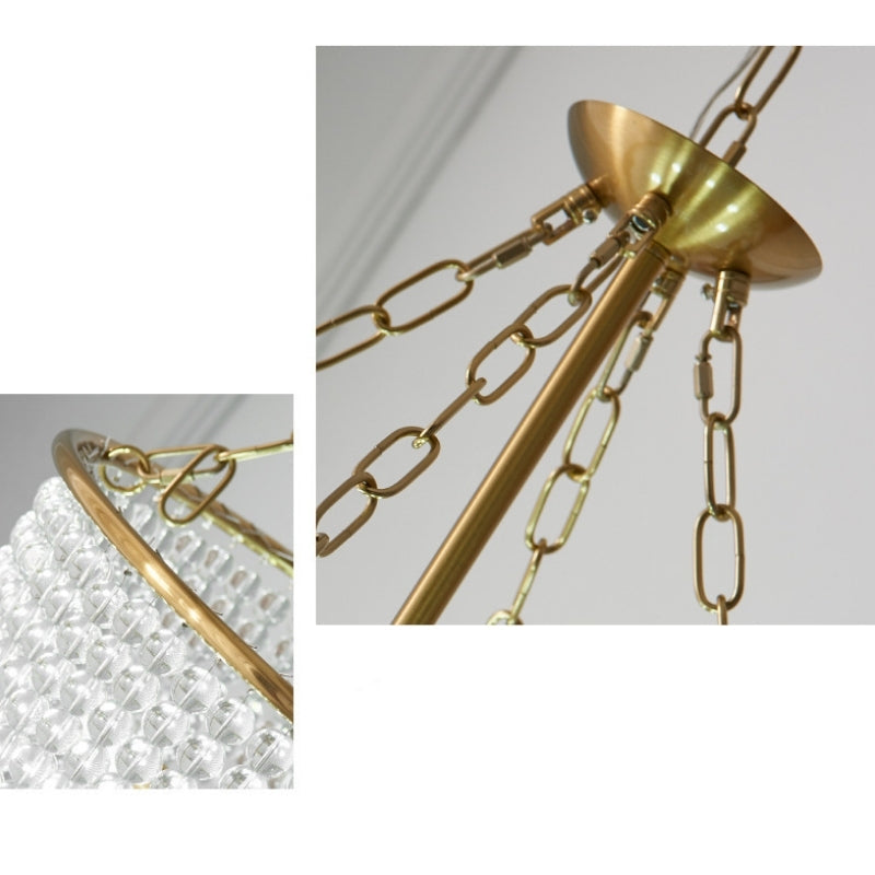 Alessio Moderne LED Kroonluchters Goud Kristal Woon-/Bedkamer
