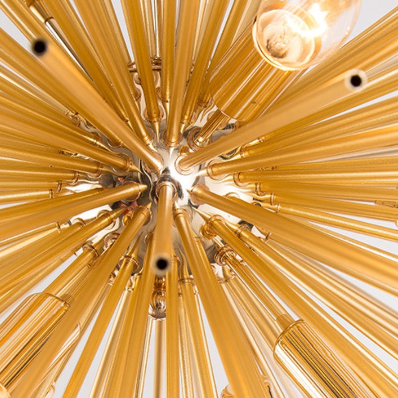Colon Moderne LED Kroonluchters Goud Metaal Eetkamer/Woonkamer/Bedkamer