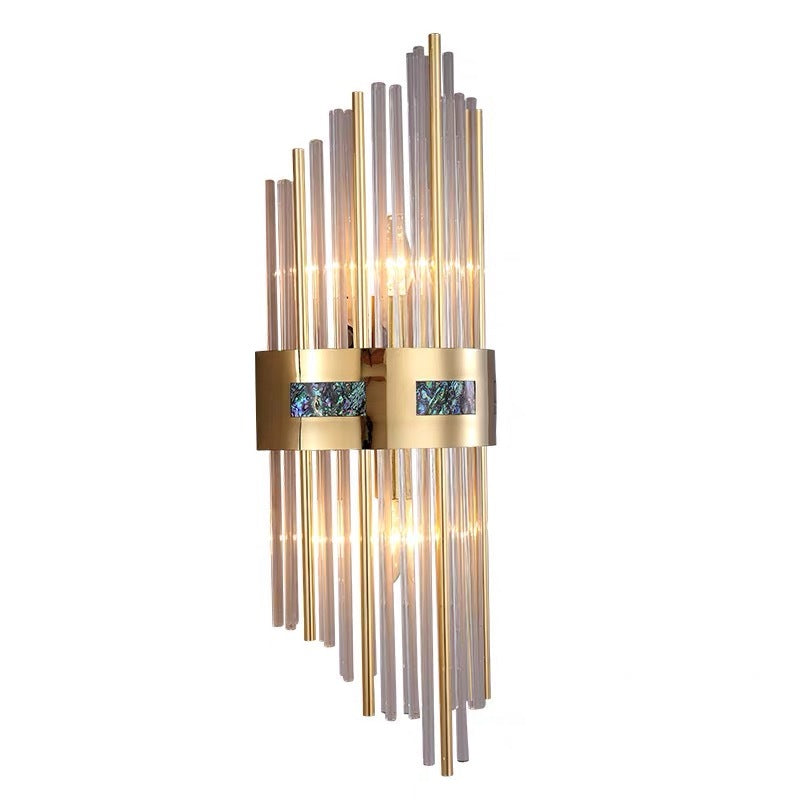 Crystal Design Wandlamp Goud Acryl/Metaal Woonkamer/Dinerkamer