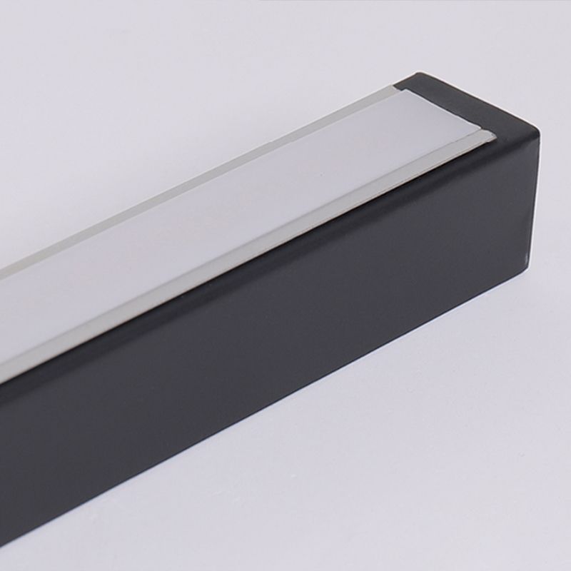 Edge Moderne Minimalistische Lineaire Metalen Vloerlamp, Zwart/Goud
