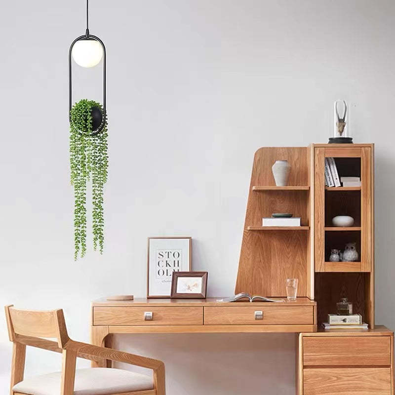 Edge Design LED Hanglamp Zwart Metaal Glas Eetkamer Slaapkamer