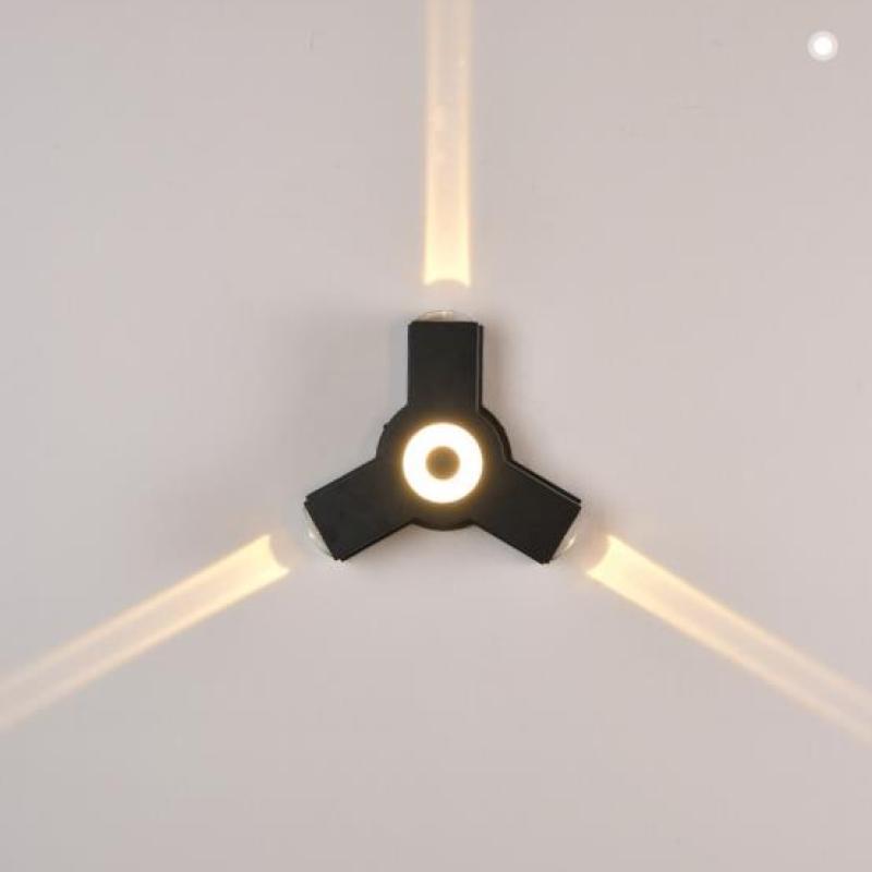 Orr Moderne Waterdichte Minimalistische Kruis Buiten Wandlamp Metaal Tuin/Gang