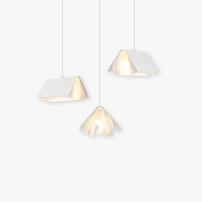 Sienna Nordic Design Kleine LED Hanglampen Grijs Wit Metaal Eetkamer