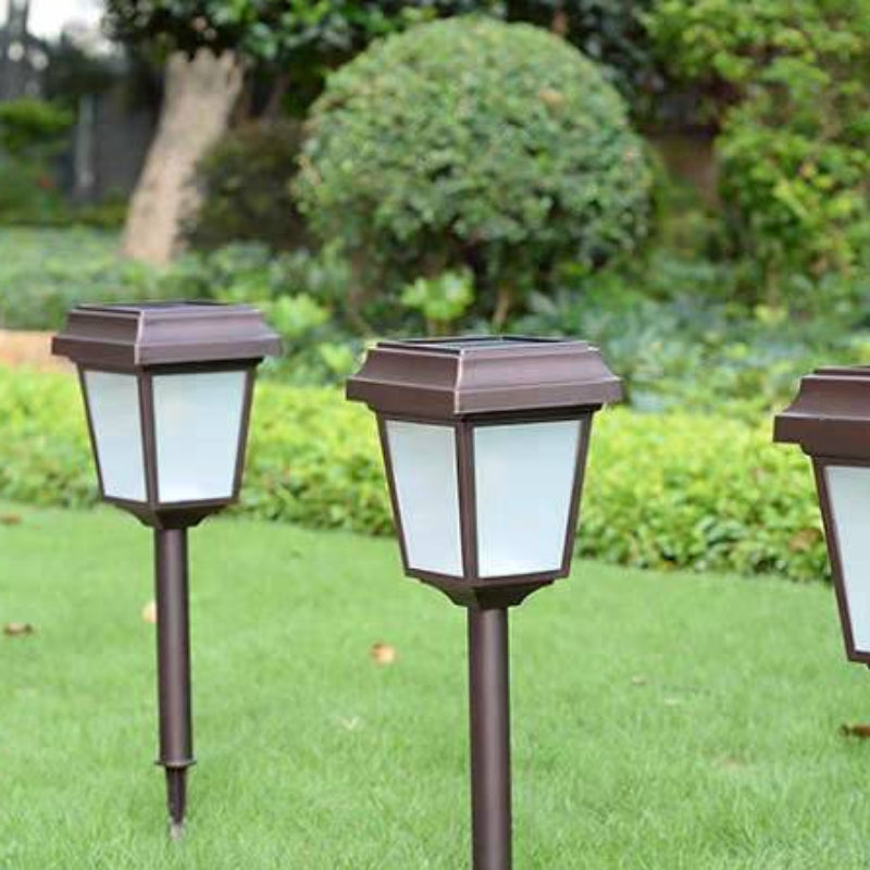 Pena Design LED Buitenlamp Zwart Metaal/Acryl Tuin/Stoeprand/Balkon
