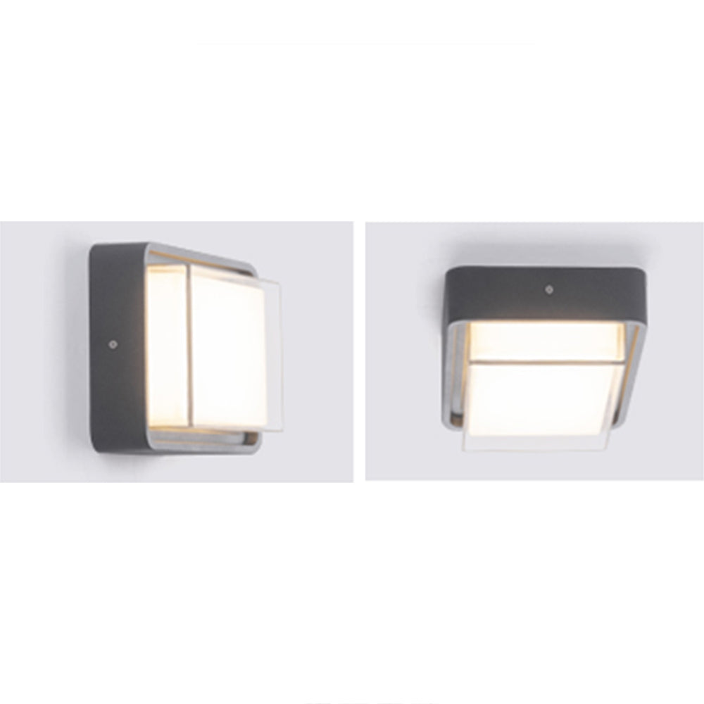 Orr Industrie Rond Plafondlamp Zwart Bruin Metaal Woonkamer