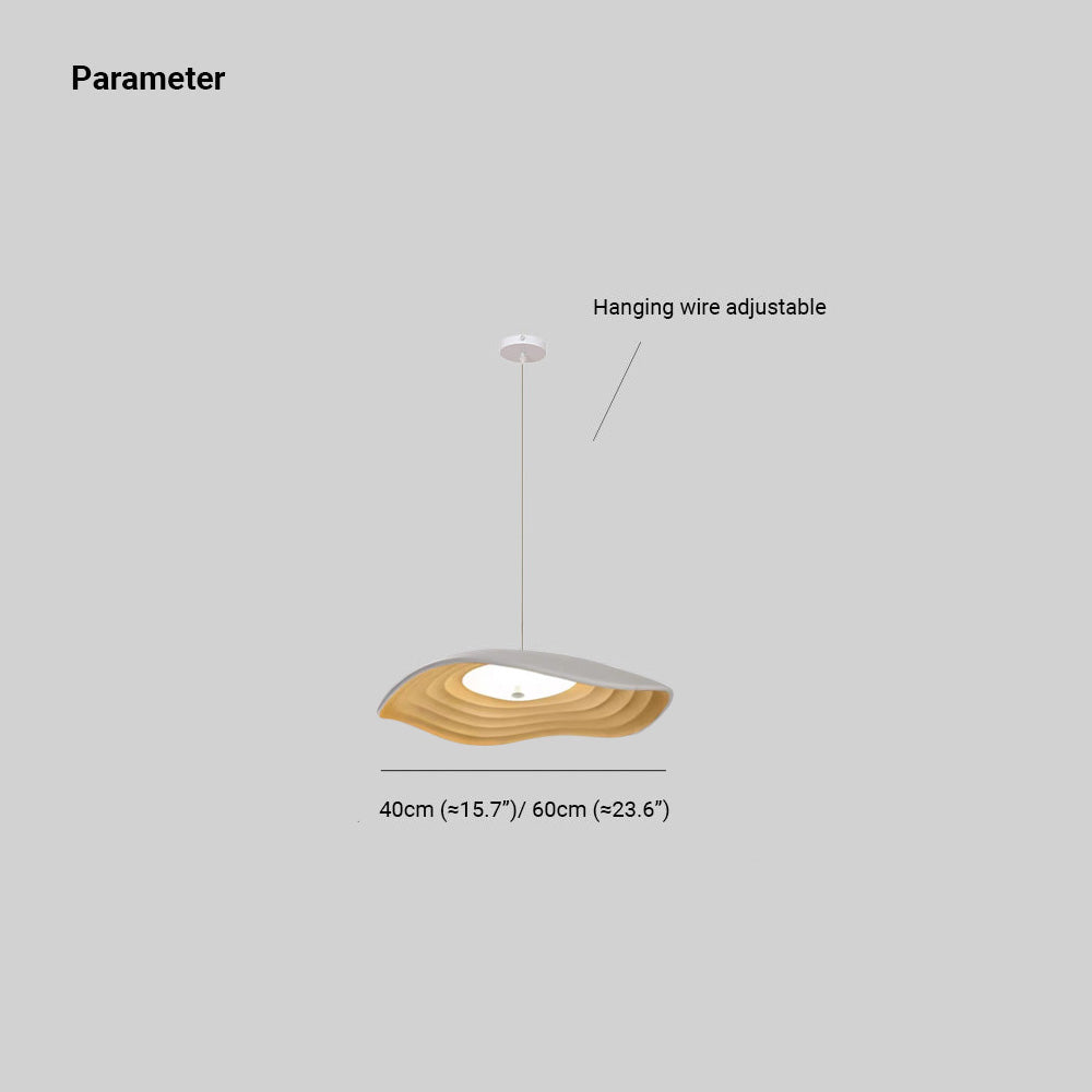 Carins Moderne LED Hanglamp Metaal/Hars Wit/Oranje/Zwart Slaapkamer