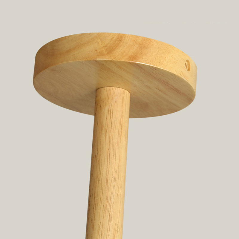 Ozawa Moderne Bubbel Hanglampen Hout Glas Woonkamer Slaapkamer Eetkamer