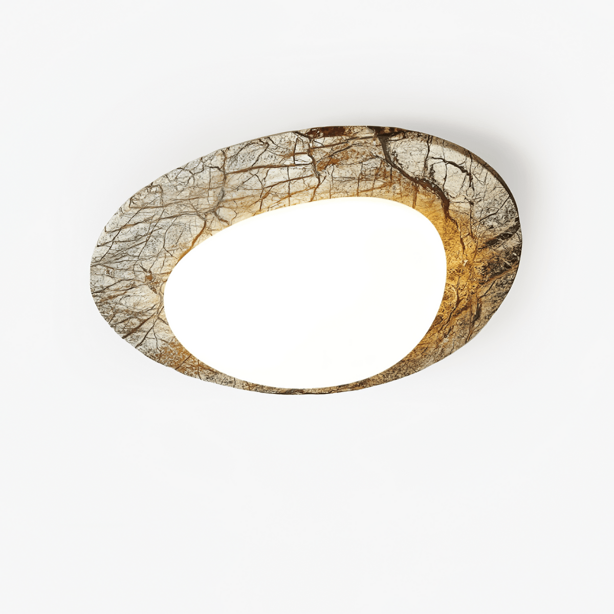 Huxr marmeren plafondlamp