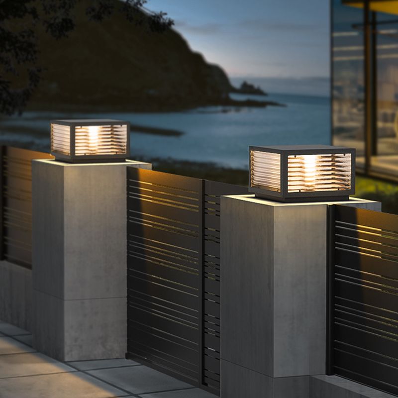 Riley Moderne Vierkant LED Buitenlamp Metaal Zwart Tuin/Balkon