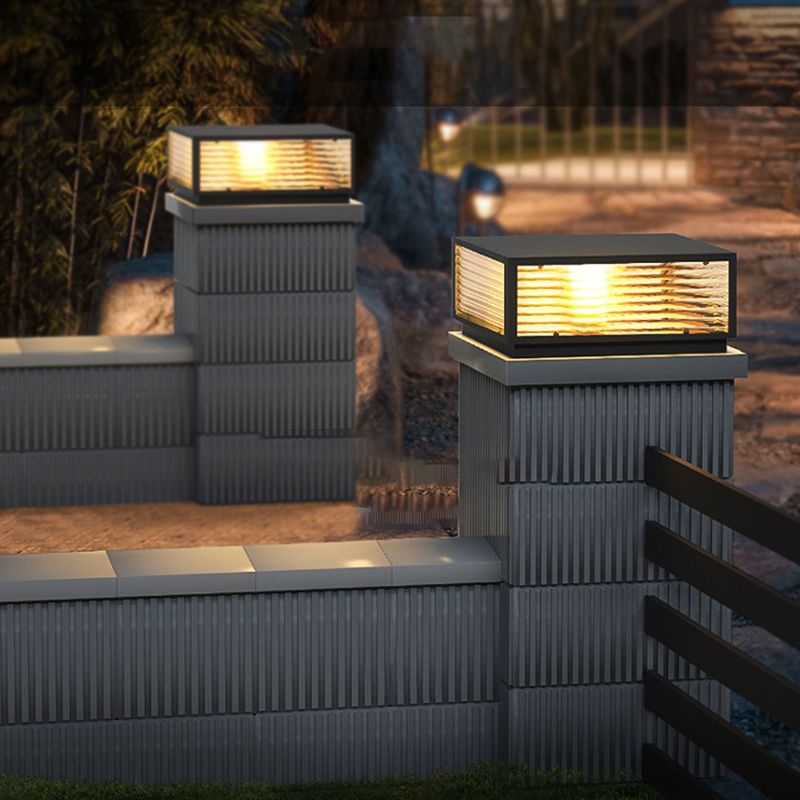 Riley Moderne Vierkant LED Buitenlamp Metaal Zwart Tuin/Balkon