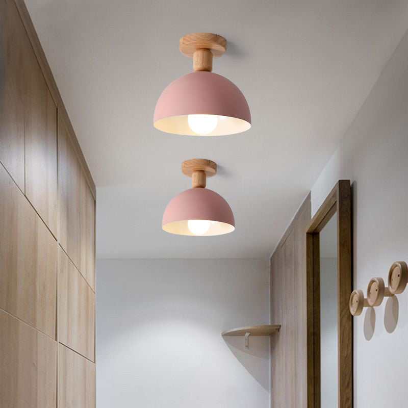 Ozawa Moderne Design LED Plafondlamp Hout Woonkamer Slaapkamer