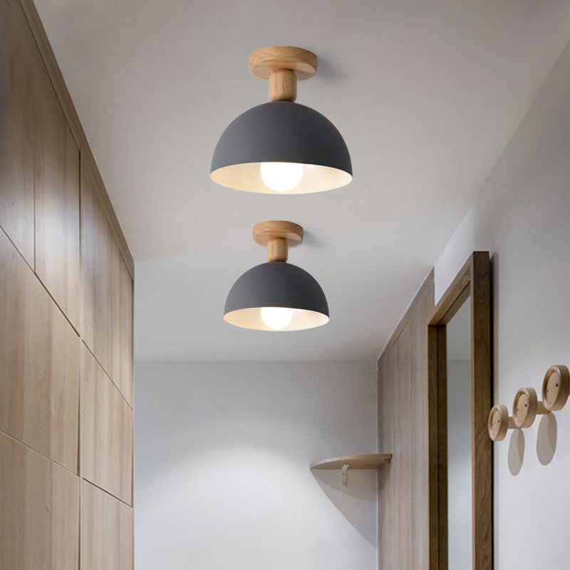 Ozawa Moderne Design LED Plafondlamp Hout Woonkamer Slaapkamer