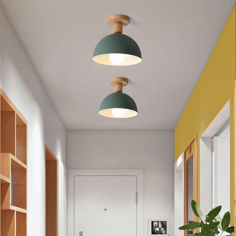Ozawa Moderne Design LED Plafondlamp Hout Woonkamer Slaapkamer