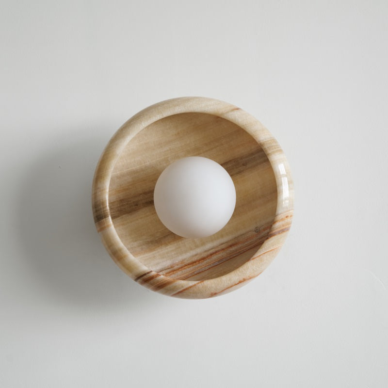 Onvix Natuurlijk Onyx wandlamp