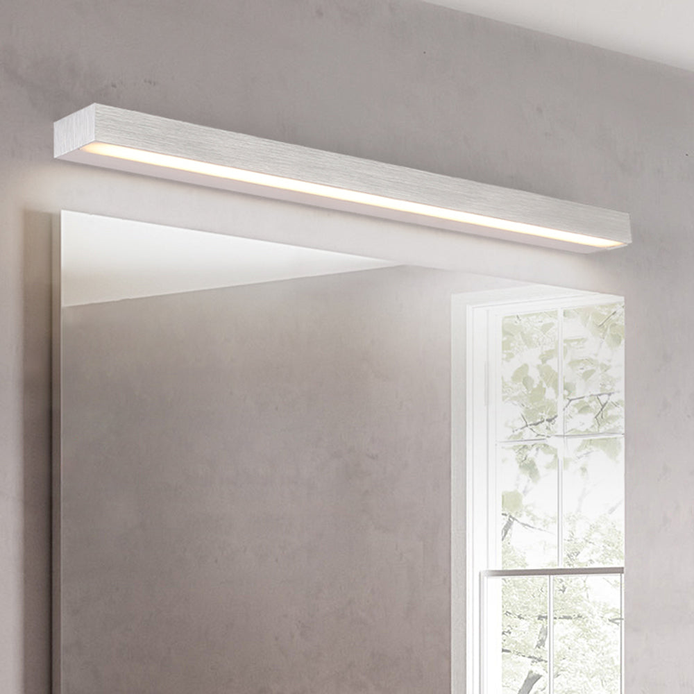 Edge Lineair Industriele LED Wandlamp Spiegelfront Wit Bad/Woon/Slaapkamer Metaal&PS
