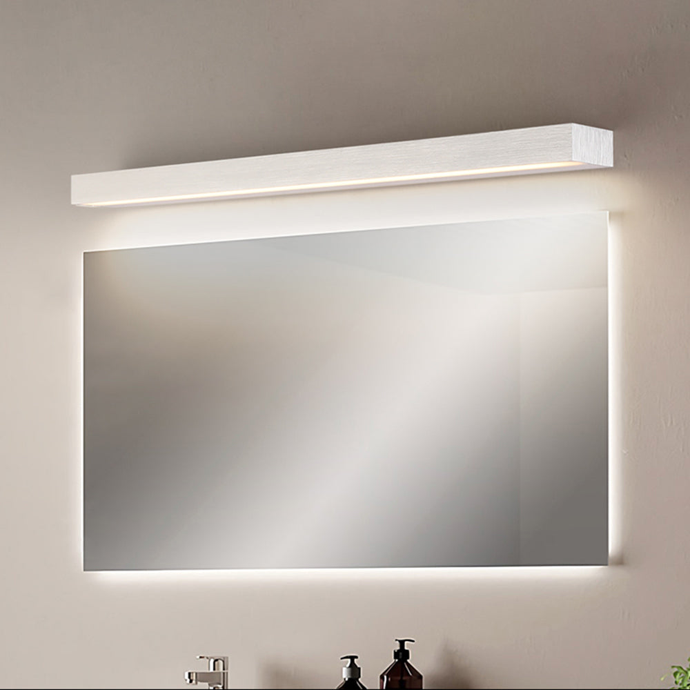 Edge Lineair Industriele LED Wandlamp Spiegelfront Wit Bad/Woon/Slaapkamer Metaal&PS