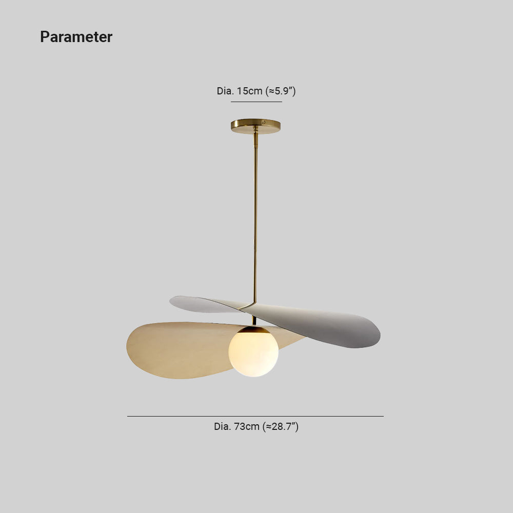 Carins Moderne Geometrische LED Hanglamp Metaal Woonkamer