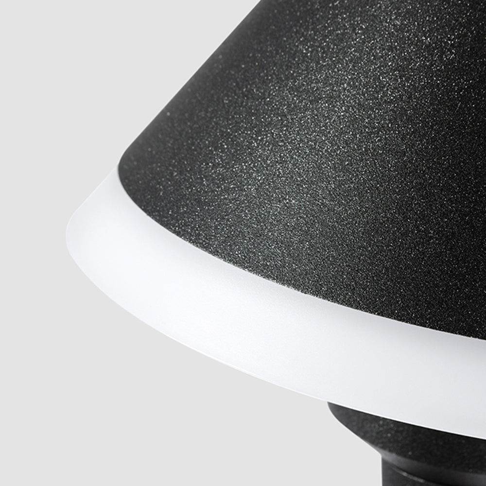 Carins Moderne Staande LED Buiten Wandlamp Zwart Metaal/Acryl
