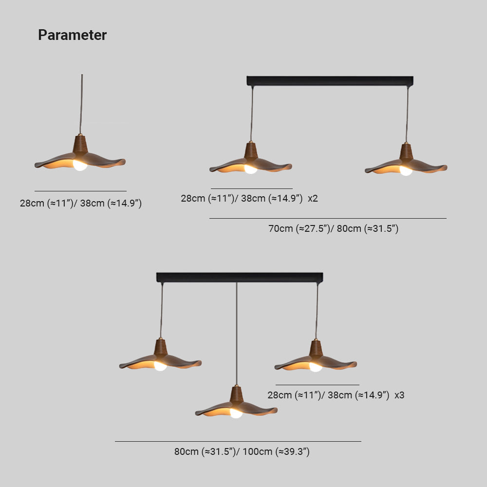 Carins Retro LED Hanglamp Bruin Hars Eetkamer/Hal