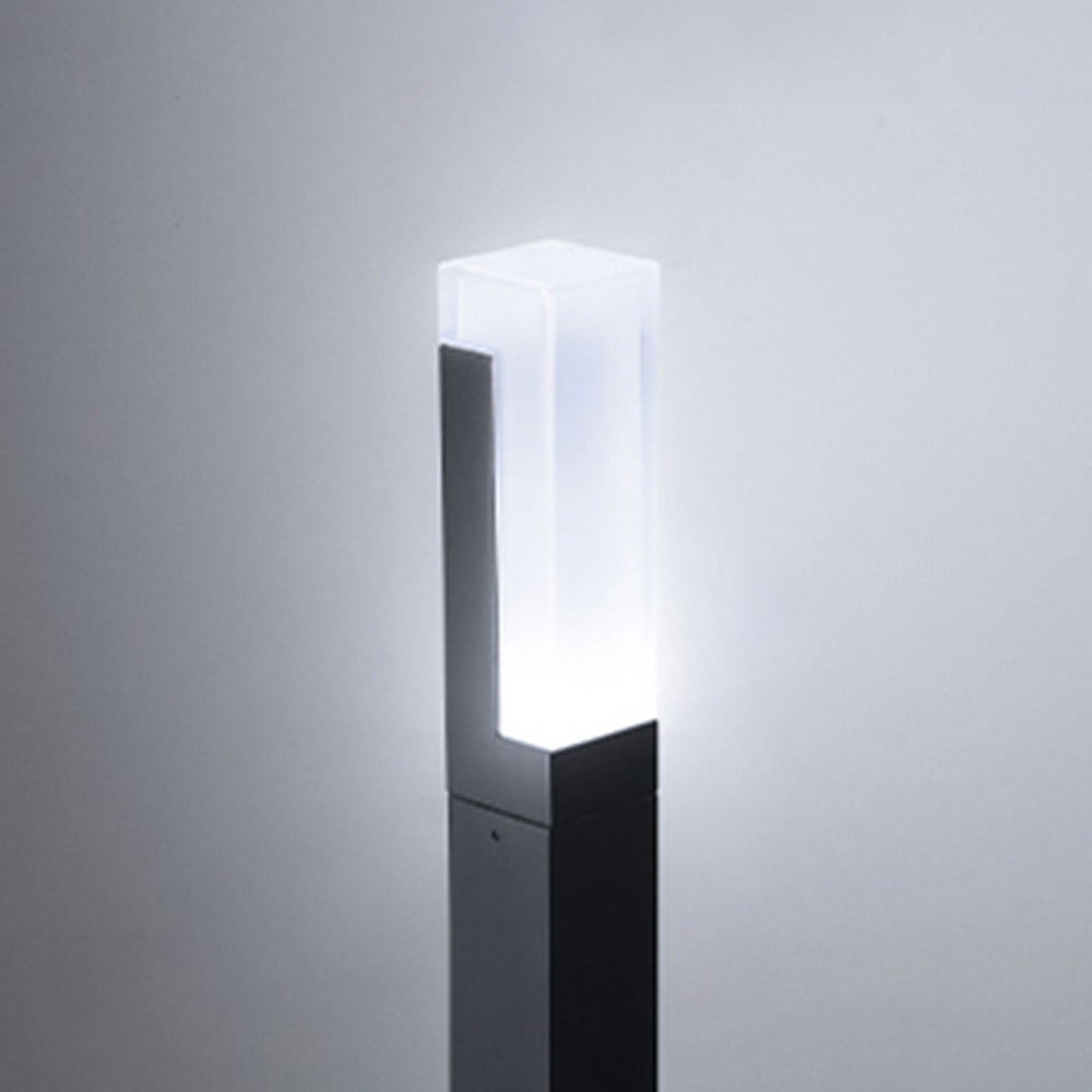 Pena Rechthoekig Hanglamp Zonne Energie Zwart Metaal/Acryl Tuin