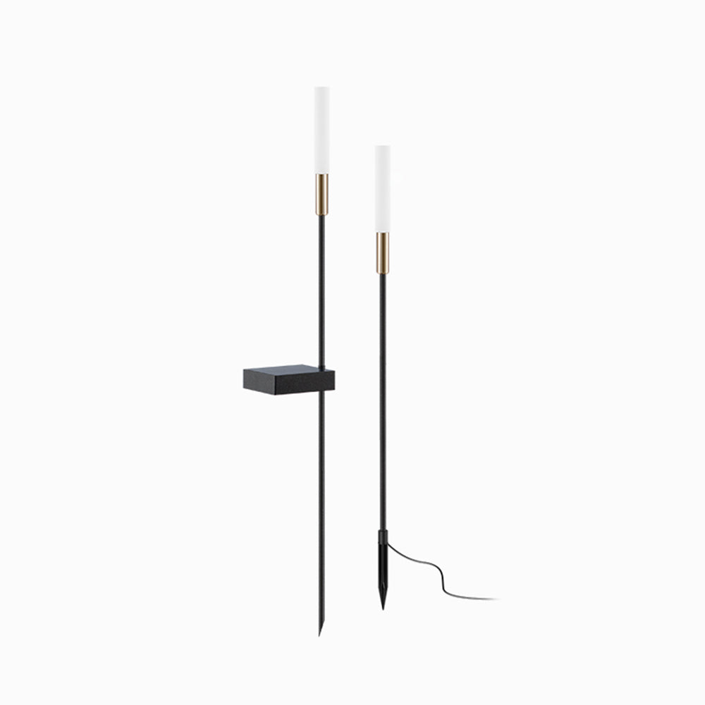 Pena Moderne Hanglamp Zonne Energie Zwart Metaal Tuin/Stoeprand