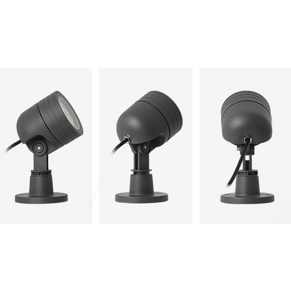Orr Moderne Rond Hanglamp Zonne Energie Zwart Glas/Metaal Tuin