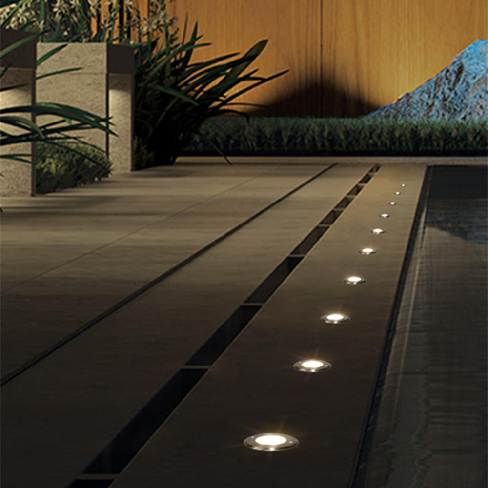 Pena Moderne LED Buitenlamp Zwart Metaal Tuin/Stoeprand