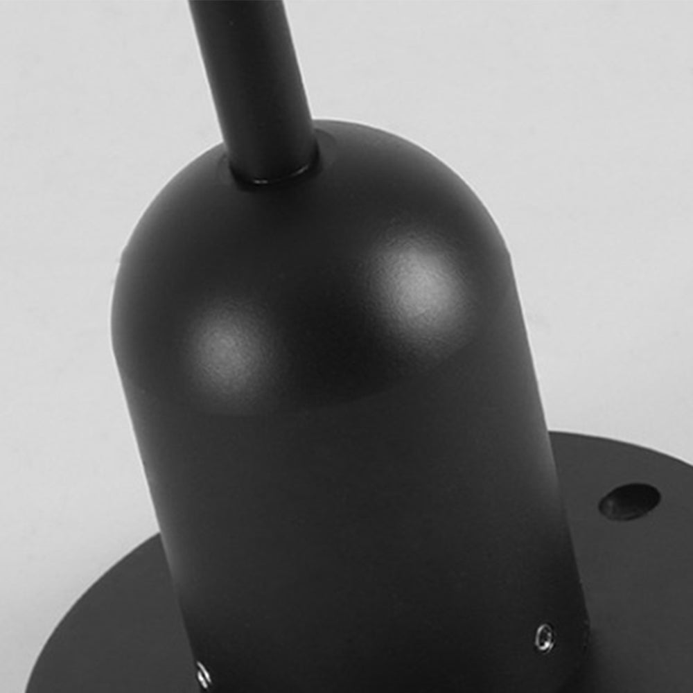 Pena Moderne Zonne Energie Buitenlamp Zwart Metaal Stoeprand