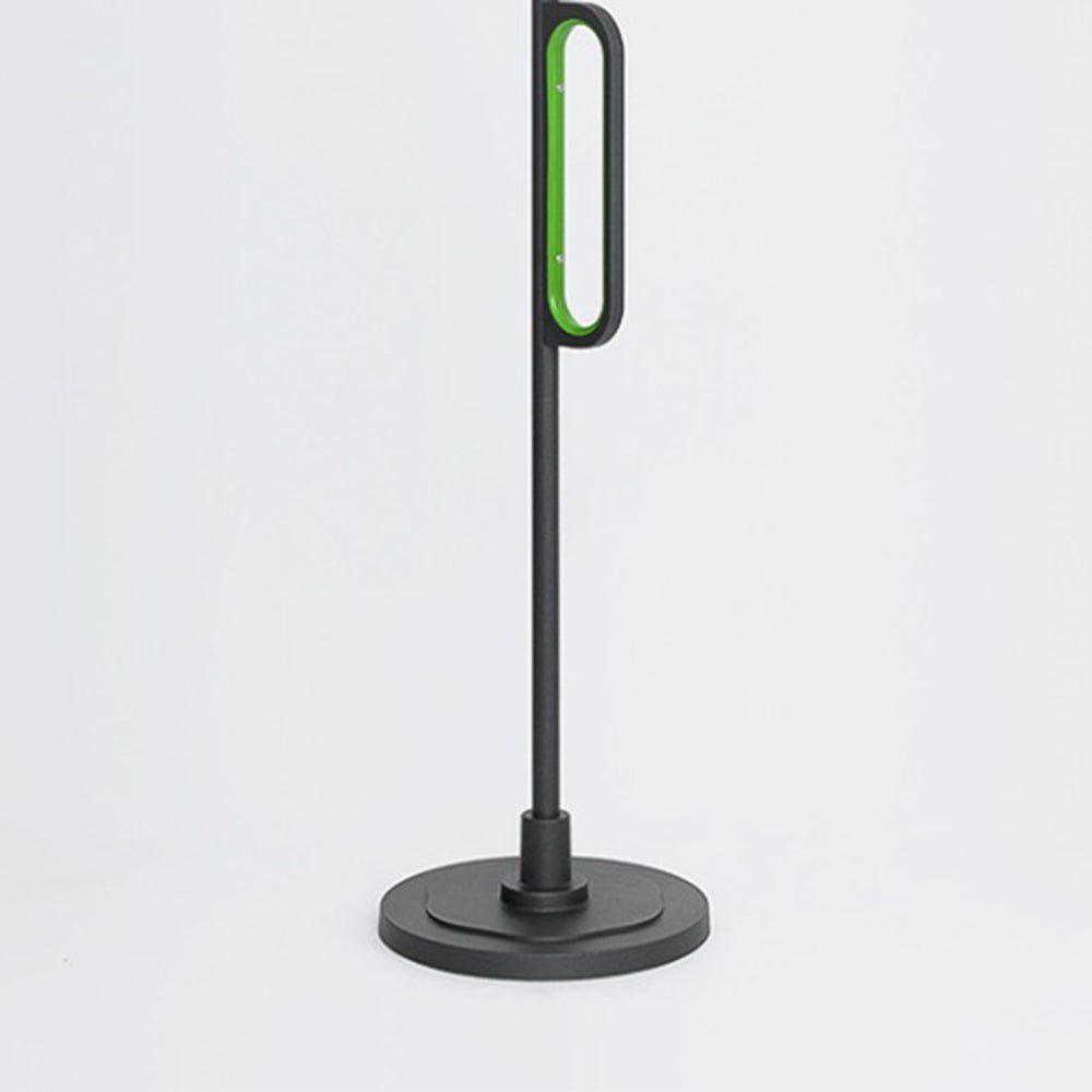 Orr Design Zonne/Oplaadbaar Buitenlamp Zwart/Groen Metaal/Acryl Tuin